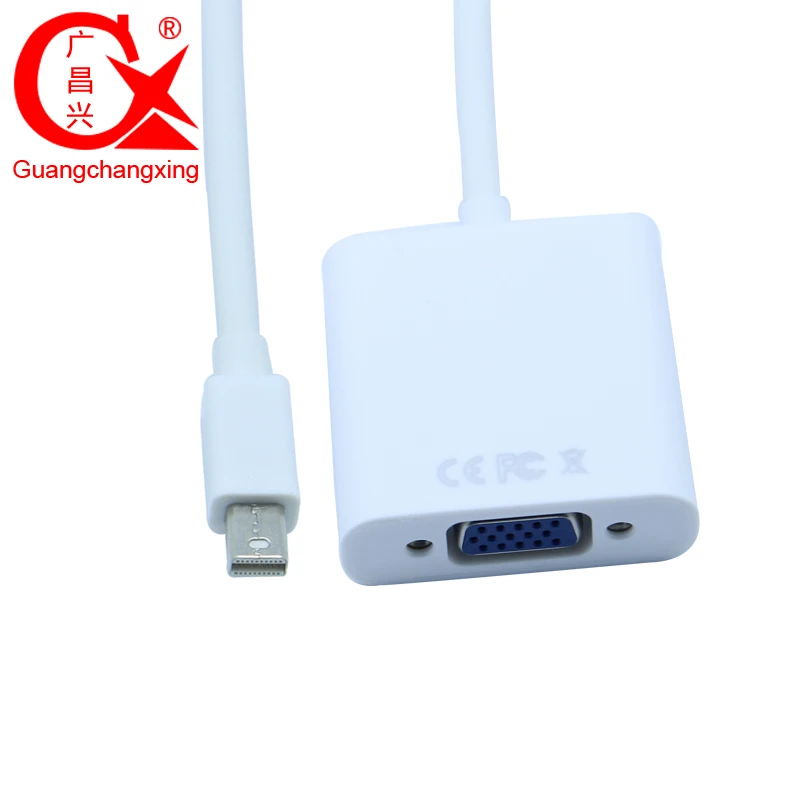 Мини DP к VGA кабель адаптер Thunderbolt мини дисплей порт дисплей к VGA конвертер адаптер для Apple Mac Pro Air Ноутбук