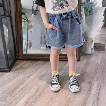 

2020 New Arrival Girls Denim Shorts Summer Girls Shorts 1-6 Years QH247