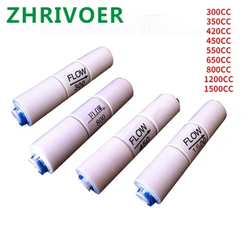 System wody RO regulator przepływu ścieków ogranicznik 1/4 "OD wąż odwróconej osmozy szybki montaż rur 300CC 450CC 800CC 1500CC
