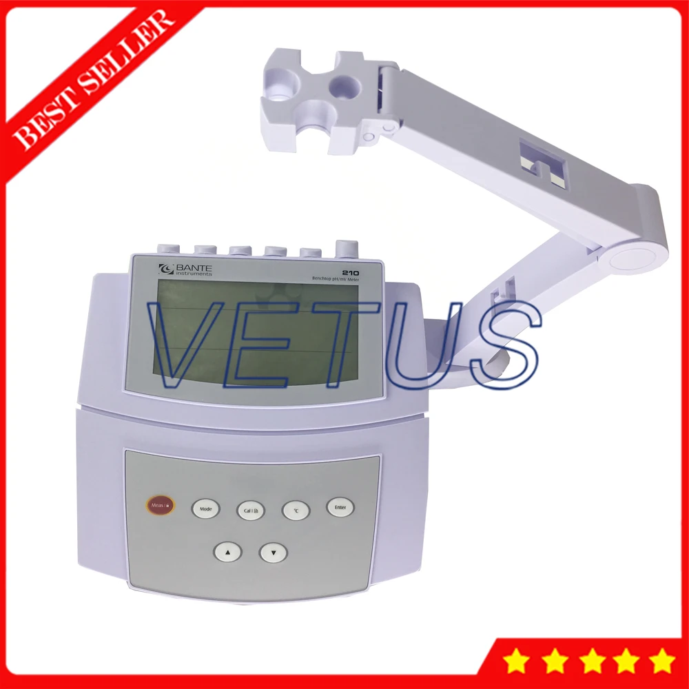 Bante210 High Precision Digital Bench Top Ph Mv Meter With Temperature