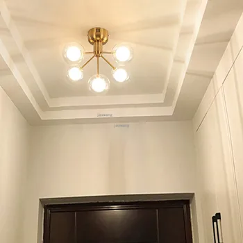 

Nordic LED Lighting Ceiling Minimalist Living Room Bedroom Glass Decoration Ceiling Light Loft Creative Ceiling Light Fixtures
