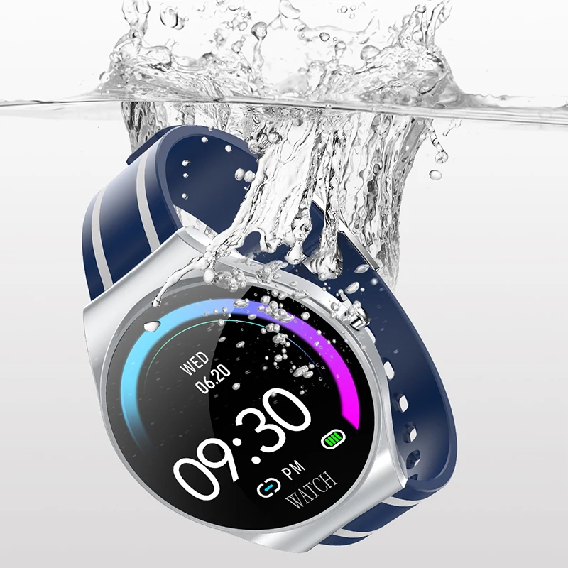 Водонепроницаемый Фитнес трекер с цветным экраном и