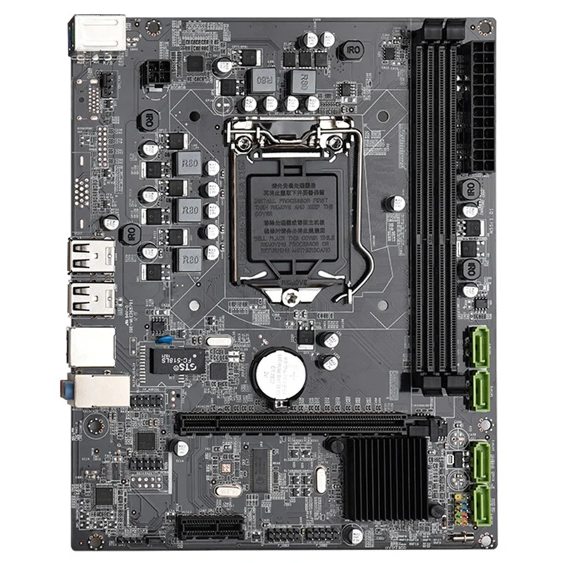 P55-1156 Parts CPU Gaming LGA 1156 Motherboard for Inter P55 Chip DDR3 Memory LGA1156 Support I3 I5 I7 Xeon 3470-SCLL | Компьютеры и
