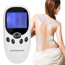 Массажер для тела цифровой акупунктурный EMS устройство электростатического терапия 6 режимов десятки электрических пульс, мышца стимулятор для облегчения боли