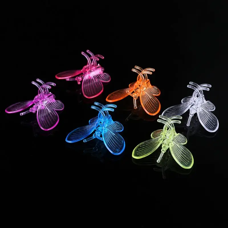 30 Pcs Butterfly Orchid Clips Plant Clips Garden Flower Vine Support Clips Cute