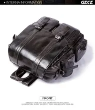 2020 bolso de cuero de la capa de piel de vaca bolso de la cubierta de la mochila de gran capacidad para restaurar formas antiguas