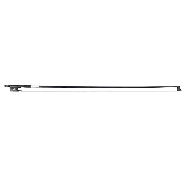 

Quality Textured Carbon Fiber Violin Bow for 4/4 Full Size Violin/ Fiddle Ebony Frog Natural Horsehair