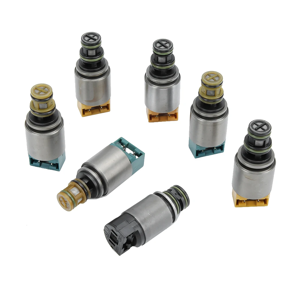 7 шт. Электромагнит коробки передач Kit ZF6HP21 6HP 21 для BMW Hyundai Jaguar Kia Aston Martin Land Rover Maserati