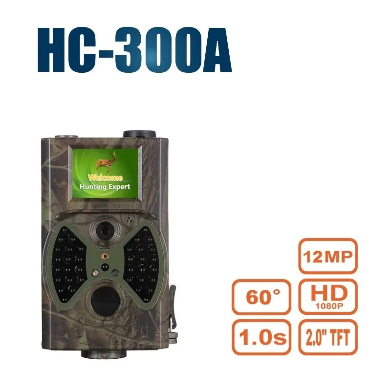 Базовая охотничья камера HC300A 12MP с ночным видением 1080 P, видео камера дикой природы, камеры для охотника, фото, ловушка для наблюдения