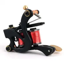 10 катушек высокого качества ручной сборки татуировки машина пистолет для Liner Shader татуировки машины татуировки Поставки