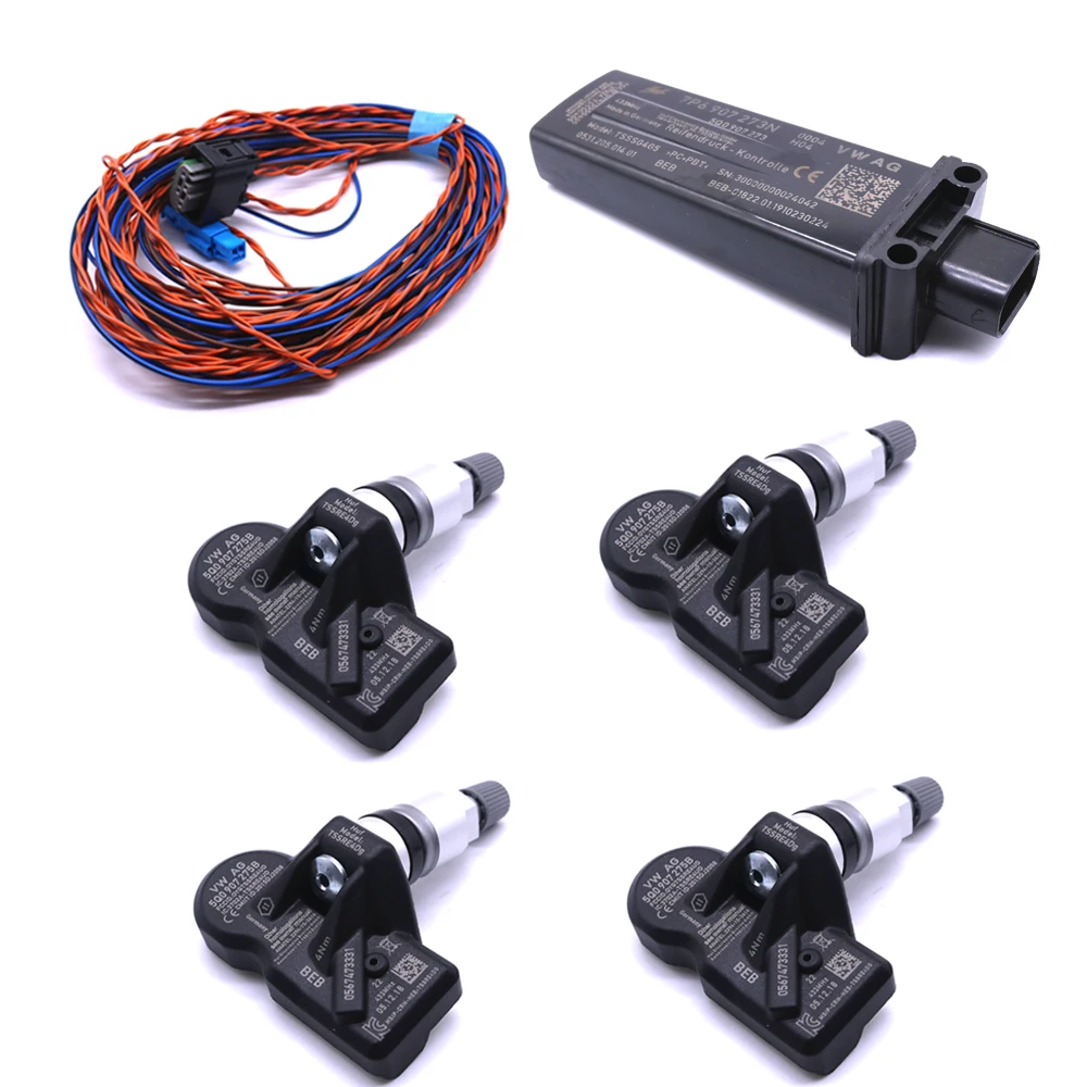 GANGLE TMPS 2 TPMS система давления в шинах для Audi A6 C7 PA Faceift 7P6907273N 5Q0907275B высокое качество - Цвет: 1 Set