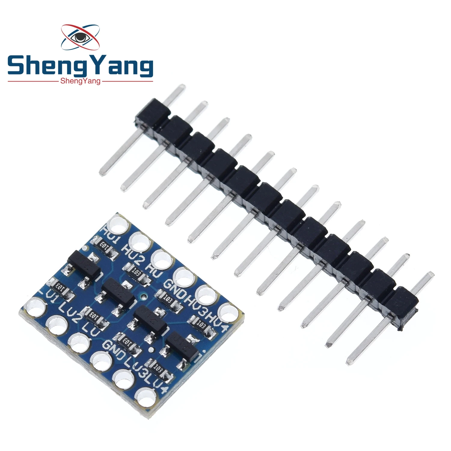 

4 channel IIC I2C Logic Level Converter Bi-Directional Module 5V to 3.3V