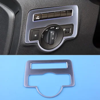 

DWCX Front Head Light Switch Button Cover Trim Fit For Mercedes-Benz Vito W447 2014 2015 2016 2017 2018 2019