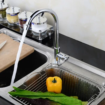 

Bathroom Faucets 360 Degree Swivel Easy Wash for Basin Sink Kitchen accessories Universal Home Kitchen Single Cold Water Tap New