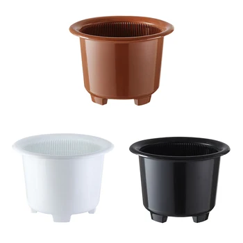 

Orchid Plant Pot with Holes Double Layer Container for Garden Flower Root Control PI669