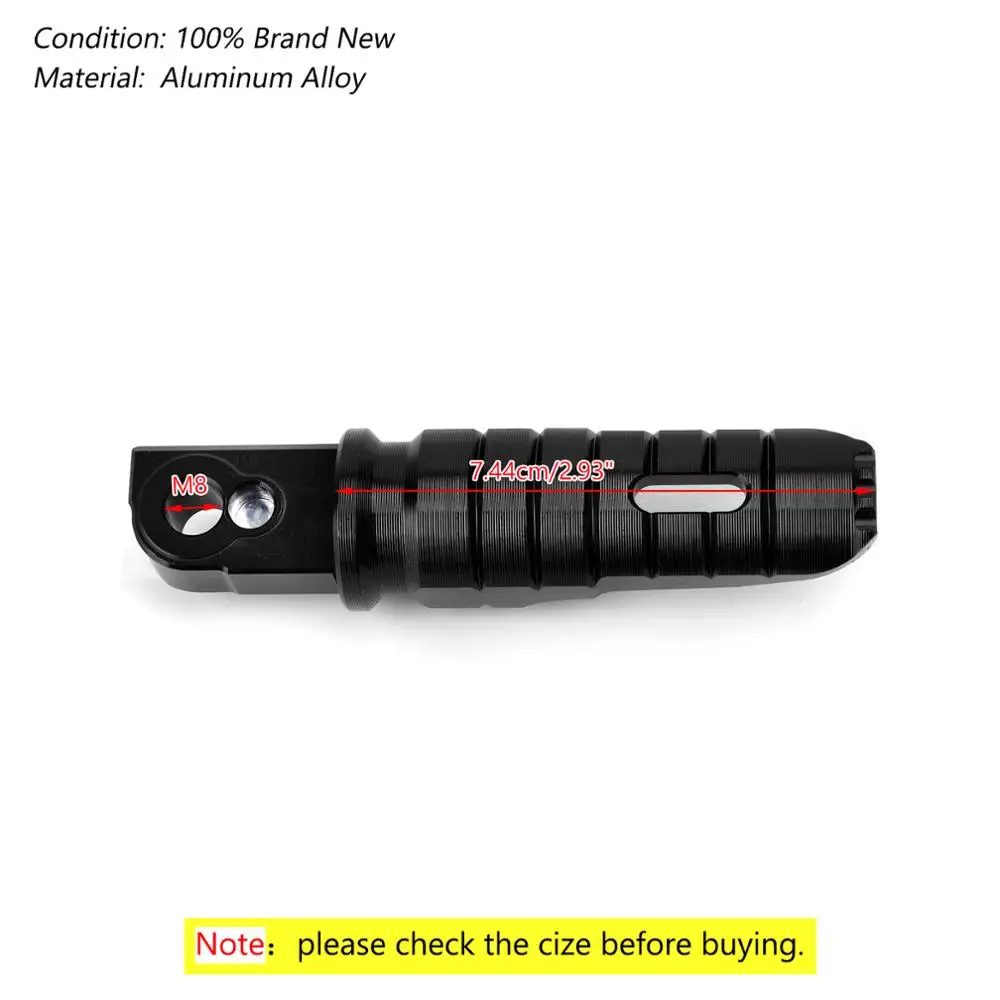 Areyourshop для SUZUKI DL650 DL1000 V-STROM/XT GSX-S 750 1000 SV650 сзади подножки мотоциклетные Алюминиевые Подножки