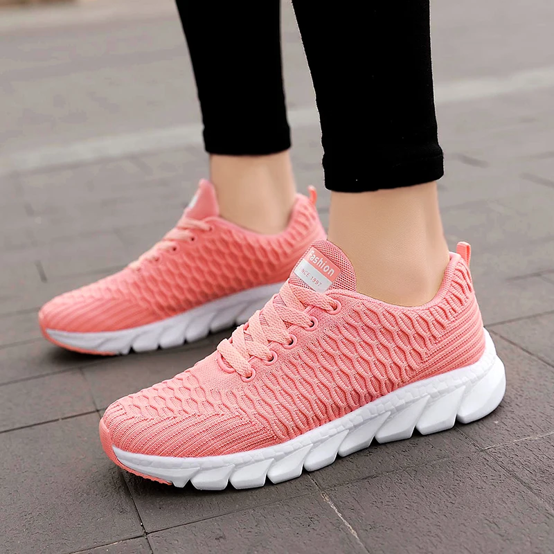 

Women Shoes Zapatillas Mujer Women Sneakers for Vulcanized Shoes Woman Trainers Black Pink Sneakers Tenis Feminino Womens Shoes