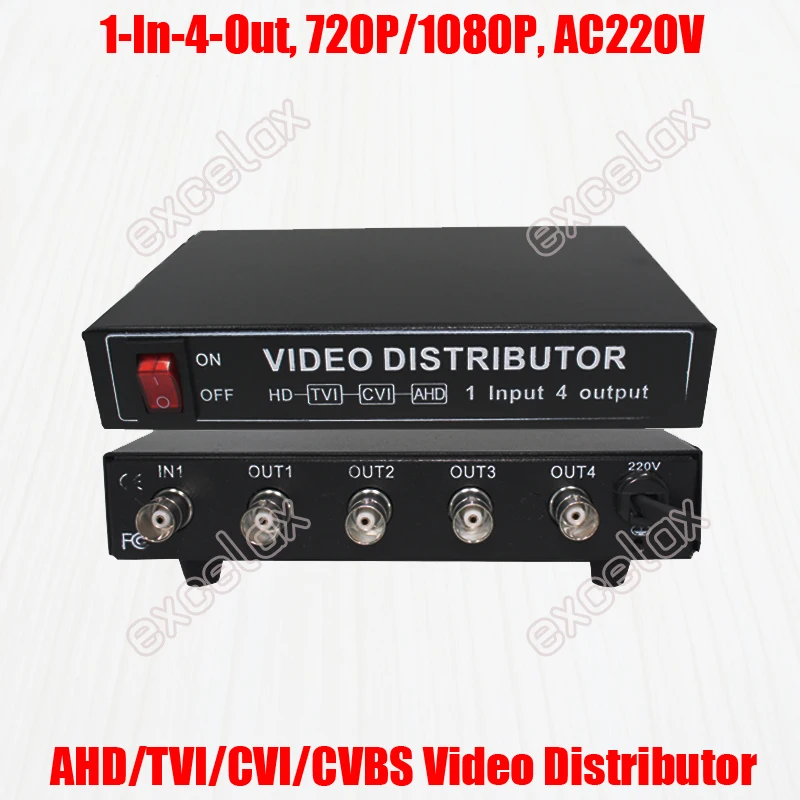 1in-4out video distributor VD0104HD-1 2