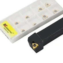 1pc SER1212H11 SER1616H11 SER External Thread Turning Tools Lathe Cutter 11ER Carbide Inserts CNC Holder Set