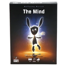 The Mind-Juego de cartas para fiesta, Puzzle, juego de mesa, experiencia de equipo, juego interactivo Q84C