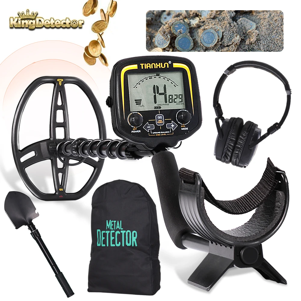 

850 Metal Detector Underground Depth 2.5m Scanner Search Finder Professional Gold Detector Pinpointer Treasure Hunter Detecting
