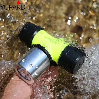 

YUPARD XM-L2 led 30m T6 Diver Diving Waterproof underwater Headlamp Headlight bicycle light 3xAAA 1x18650 battery camp