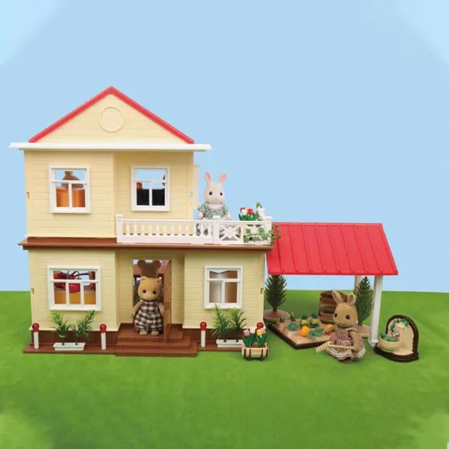 Sylvanian Families - La grande maison avec abri voiture - lolifant