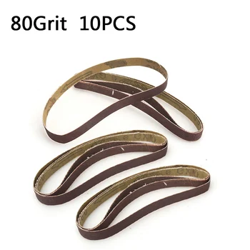 

10pcs 20*520mm Pneumatic Sander Abrasive Sanding Belt 40/60/80/100/120Grit Sale