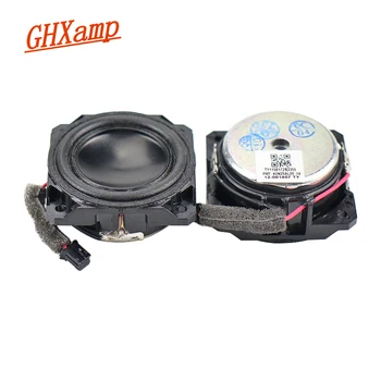 

GHXAMP 1.5 inch 4 OHM 5W Full Range Mini Speaker Anodized Neodymium Bluetooth Speakers Human Voice Warm Natural DIY 1Pairs