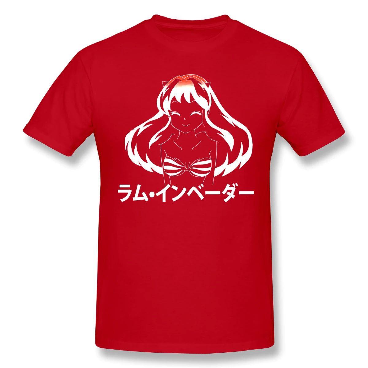Черная футболка LAMU Inuyasha homme футболки с короткими рукавами|Футболки| |
