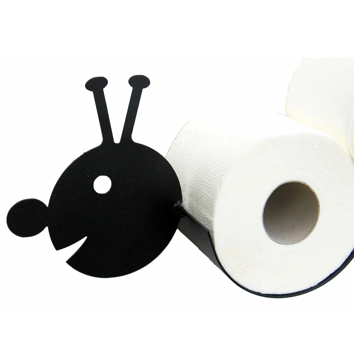 Metal Caterpillar Toilet Roll Paper Holder Wall Mounted Free Standing Novelty Animal Bathroom Loo Rolls Storage Rack