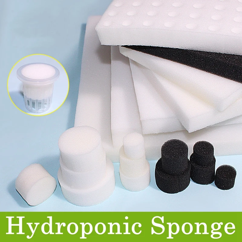 Hydroponic Root Sponges 50pcs 25-45mm Balcony Growing Vegetables Rooting Greenhouse Soilless Cultivation DIY