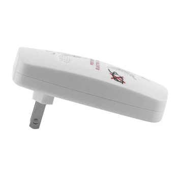

OUTAD US EU Plug Electronic Ultrasonic Rat Mouse Repellent Indoor Anti Mosquito Insect Pest Killer Repeller Pink White Color