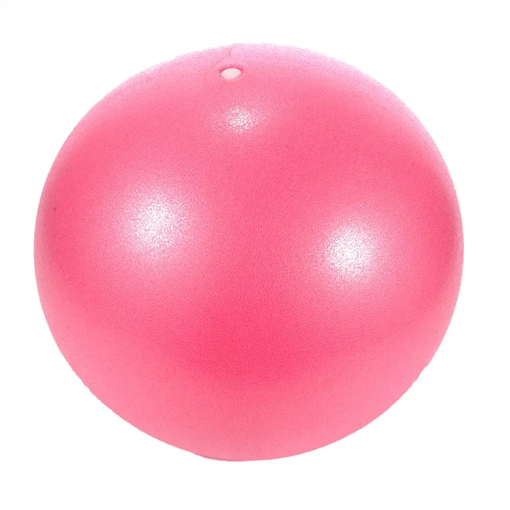 25 см спортивные мячи для йоги бола Пилатес фитнес спортзал фитбол для баланса упражнения пилатес тренировки Массажный мяч - Цвет: Pink