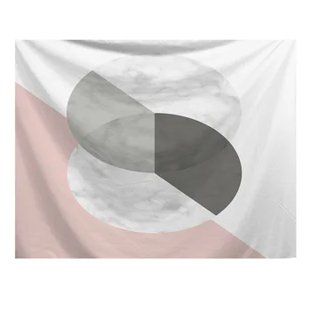 

1Pc Household Wall Tapestry Soft Throw Rug Marbled Beach Towel Fashion Bath Towel Shower Towel (Blue)