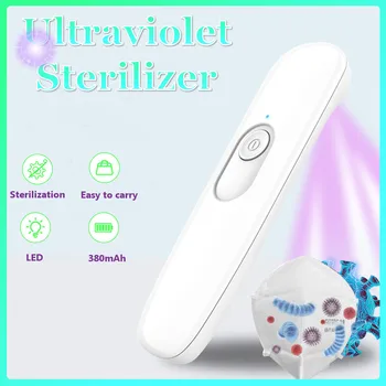 

USB Household UV Sterilizer Lamp Home Portable Ultraviolet Disinfection Bactericidal Lamp UVC Germicidal UV Lamp Sterilizer Wand