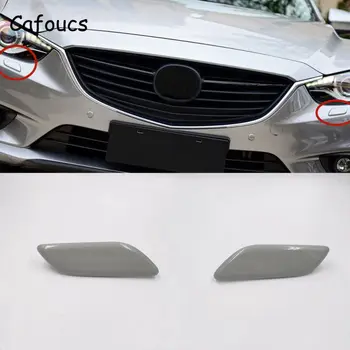 

Cafoucs For Mazda 6 Atenza 2013-2016 Headlight Washer Nozzle Cover Car Headlamp Water Spray Jet Cap GHR4-517G1 GHR4-518H1
