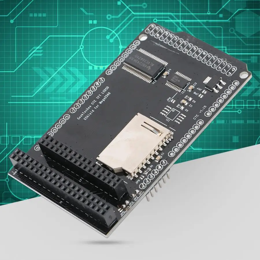 Демонстрационная плата аксессуары для Arduino MEGA 2560 ЖК-модуль 2,8/3," дюймов TFT карта памяти Щит Плата расширения оранжевый pi