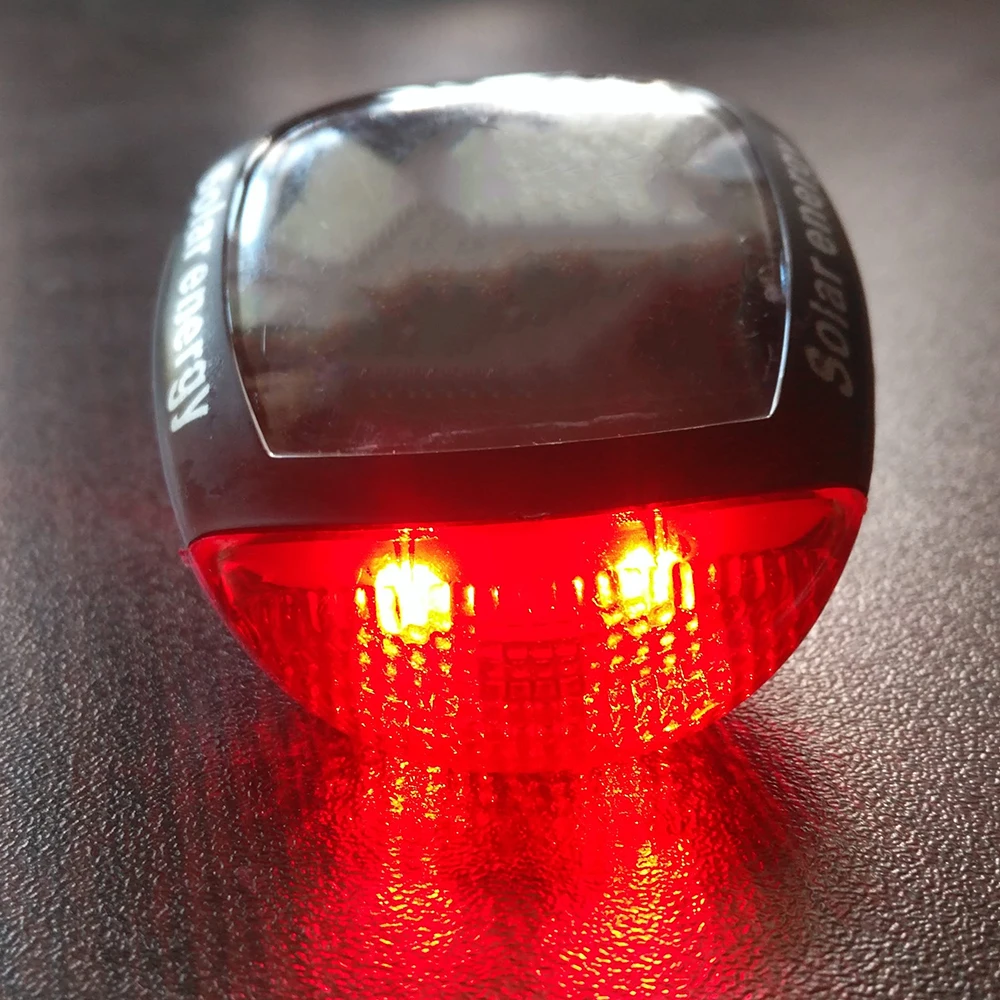 Wasafire Bright Q5 LED Bike Tail Light Cycling Bicycle Light Head Front Lamp Safety Flashlight Solar Power Or AAA Batteries