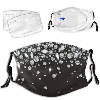 

Skin Care Unisex Outdoor Face Washable Breathable Reusable 1pc Mask With 2pc Filter Black Masks Treatment Mask Facial Mask