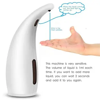 

New Home Eco-Friendly Hands Free Touchless Automatic Induction Foam Washing Kitchen Bathroom Soap Dispenser With Waterproof Base
