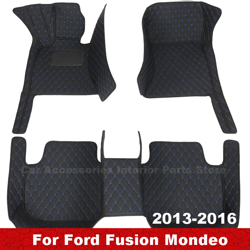 Для Ford Edge 2013 2012 2011 2010 2009 автомобильные коврики аксессуары для интерьера кожаные