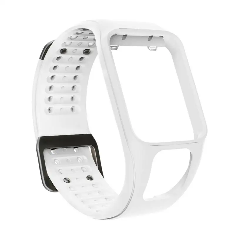 Модные часы в силиконовом корпусе ремешок для TomTom Runner 2/3 Spark/3 Спорт gps часы молодежное сменный спортивный браслет