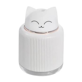 

Cute Cartoon Rabbit Cat Large Capacity Portable Desktop Air Humidifier USB Mist A0NC
