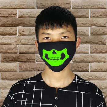 

26 Styles Black Halloween Party Unisex mondkapjes Adjustable Dust Face Mouth маска,black Cotton Face Cover For Cycling masque