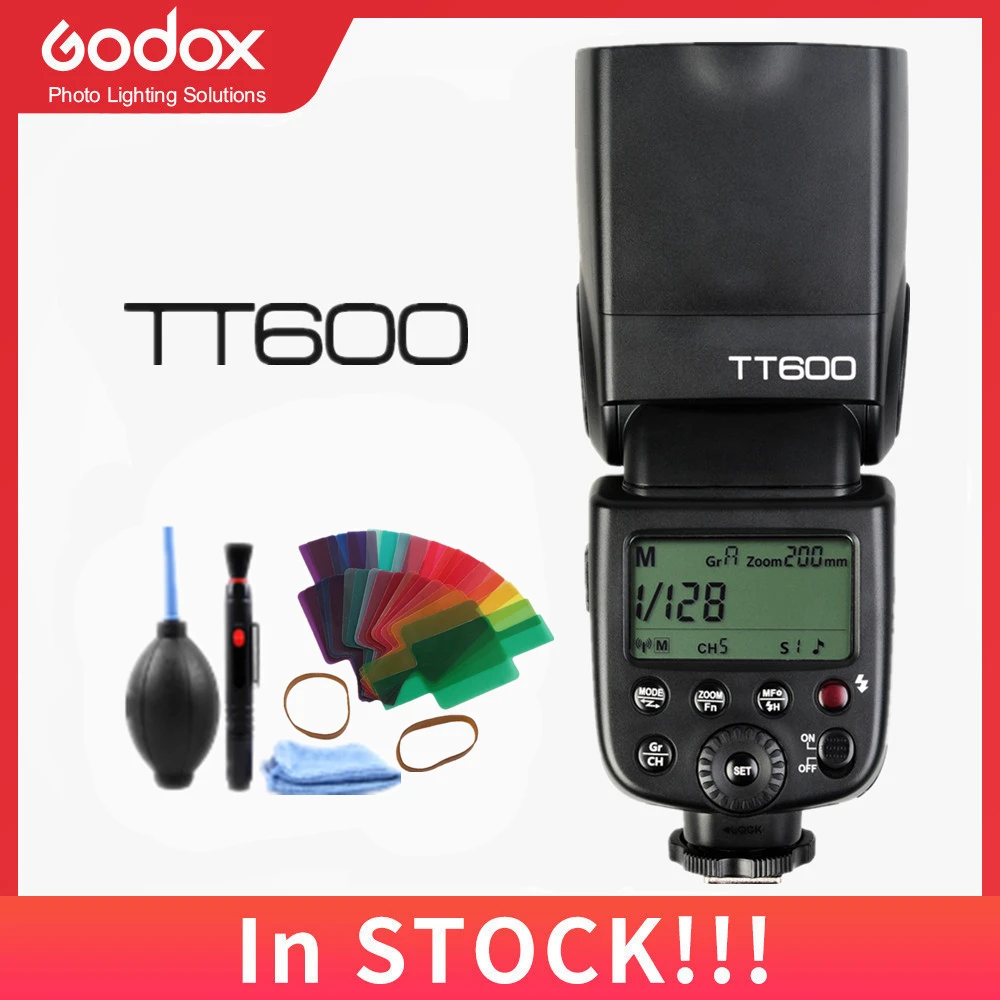 Godox TT600 2.4G Wireless GN60 Master/Slave Camera Flash Speedlite Speedlight for Canon Nikon Pentax Olympus Fujifilm | Электроника