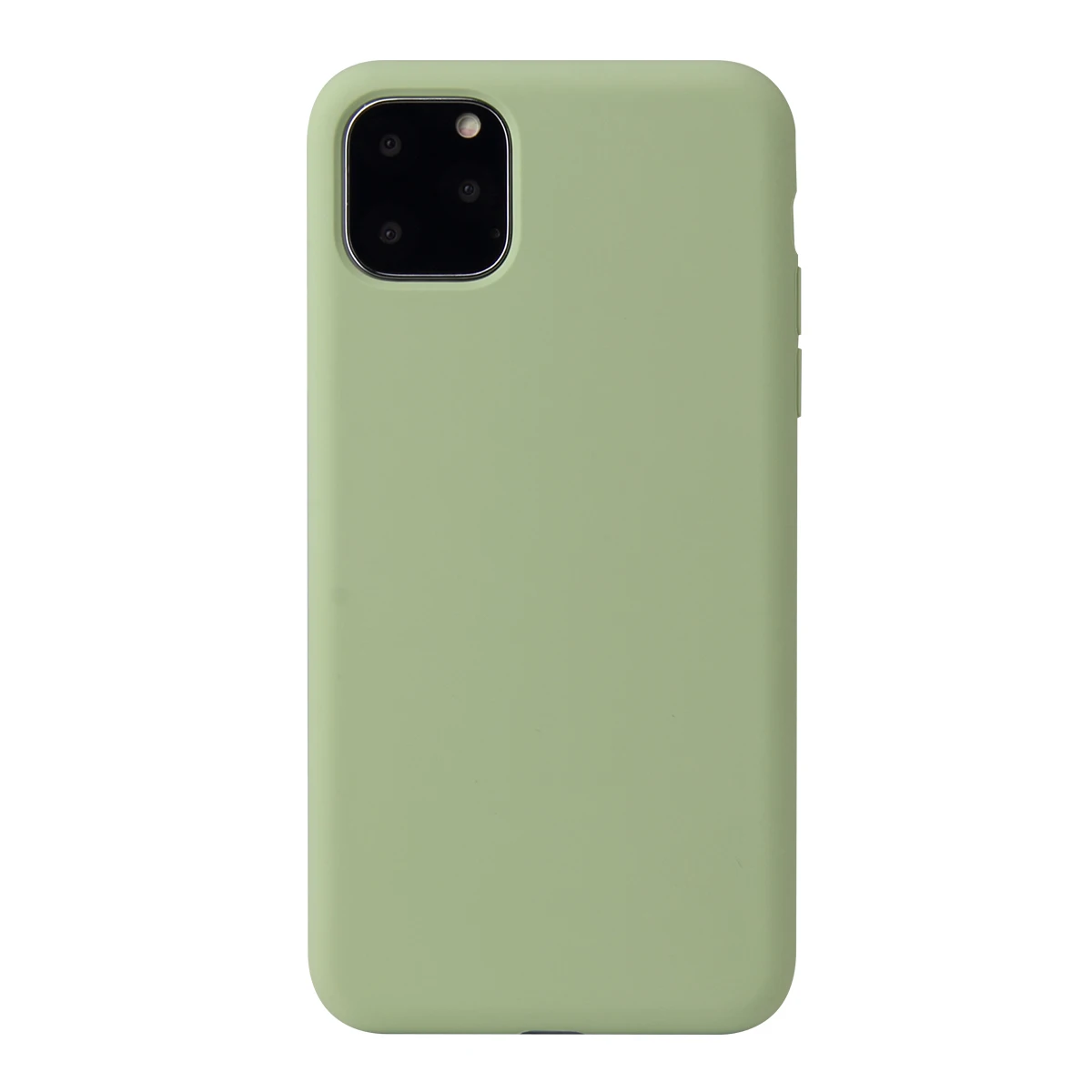Чистый жидкий силиконовый чехол для телефона для iPhone 11 Pro Max задняя крышка для iPhone 11 Pro мягкий чехол для телефона чехол для iPhone 11 чехол - Цвет: 5-Matcha green