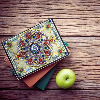 

Diy Special Shaped Diamond Painting Notebook 50 Pages A5 Diary Book Sketchbook Diary School Office Home Kids For Creative 1Bjb07