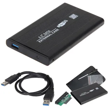 

2.5inch USB 3.0 SATA III External Hard Drive HDD Hard Drive Enclosure Case HD Enclosure Super Speed For Windows Mac OS
