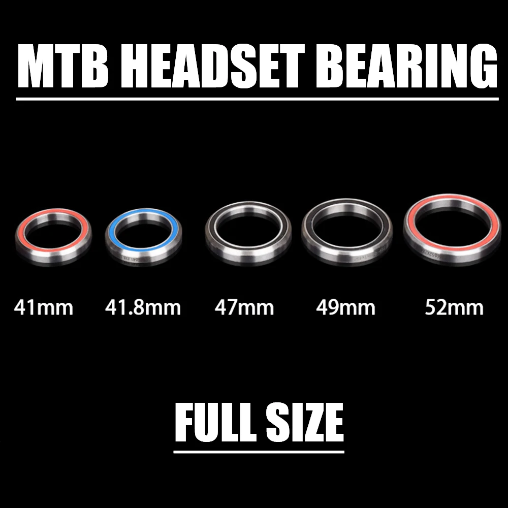 Bicicleta de Estrada Mtb Headconjunto Rolamento Bicicleta Abec5 38 39 41 41.8 43.8 44 46.8 46.9 47 48.9 49 50.8 51 51.8 52 Milímetros Rolamentos para Gigante